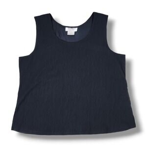 Toteables‎ by Susan G Vintage Tank Sleeveless Black Women's Size L
